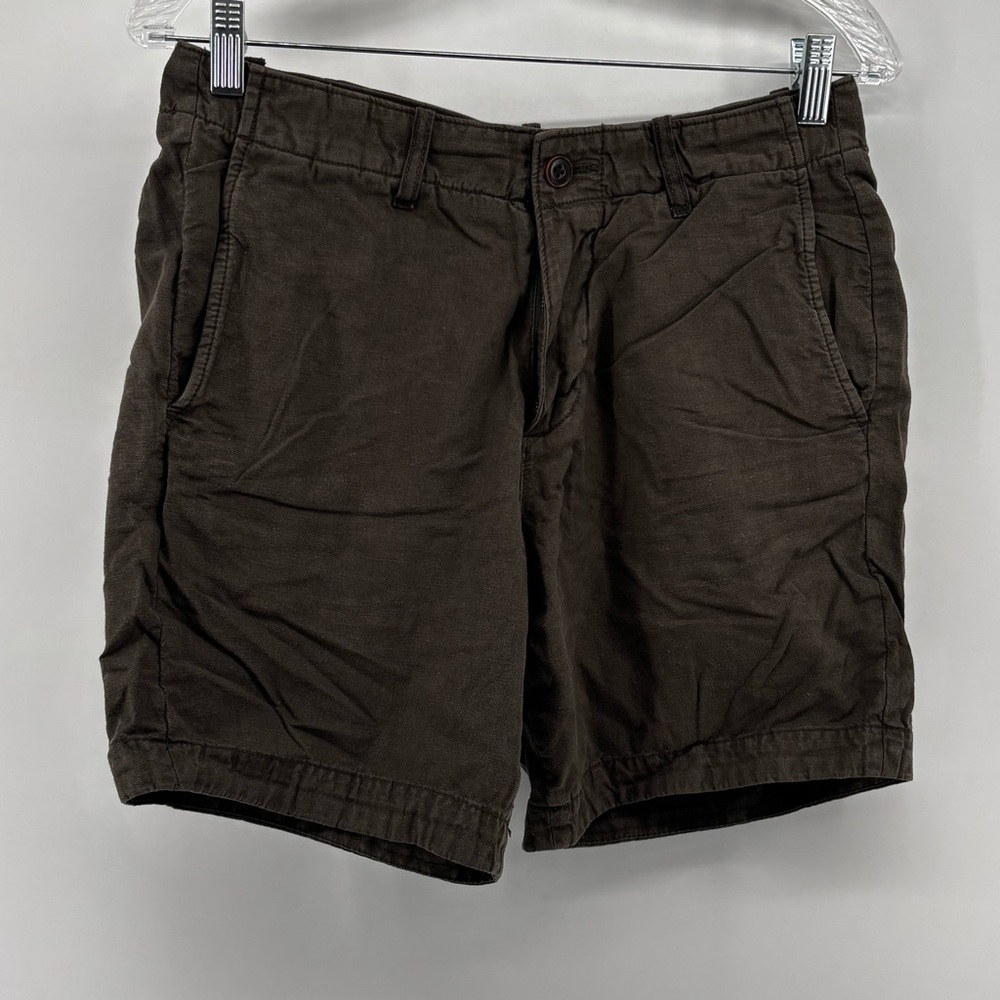 Abercrombie &‎ Fitch Mens Brown Cargo Utility Shorts Size 29